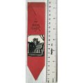 Vintage bookmark - illustration of a church