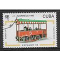 CUBA 1996 ESPAMER 98 LOCOMOTIVE 65c BALDWIN PUE...