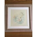 Baby Fairies Picking Flowers Mounted & Framed P...