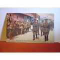 KING EDWARD VII AT THE FRONT, unused postcard W...