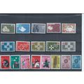 Netherlands stamps. 1967 lot MH. The Europa are...