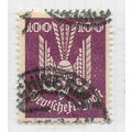 EMPIRE GERMANY 1924 AIR AIRMAIL MAIL 100Pf DIVI...
