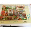 HOP 1000 piece jigsaw puzzle THE POTTING SHED u...
