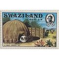 Swaziland QEII 1972 Tourism 7½c Beehive Hut Mou...